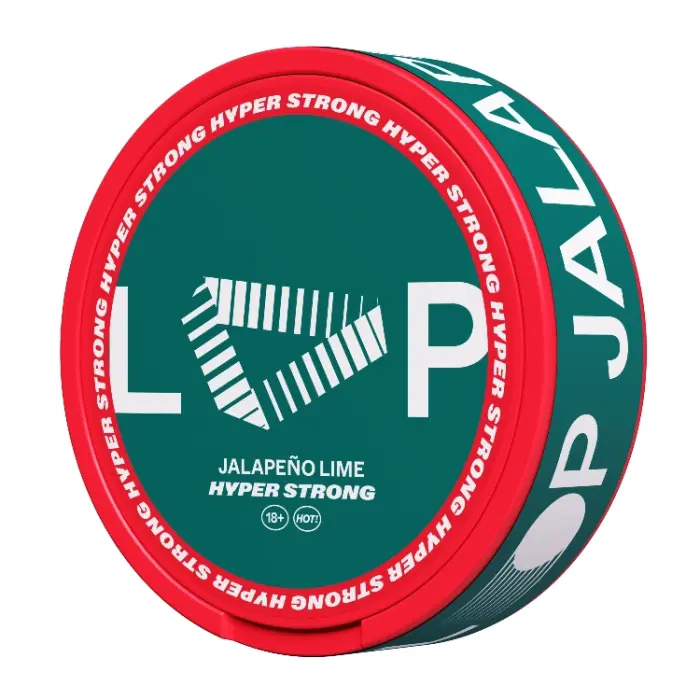 Bild 2, Loop Jalapeño Lime Hyper Strong snusdosa sida