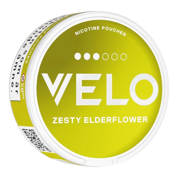 Bild 5, VELO Zesty Elderflower sned dosa nikotinpåsar