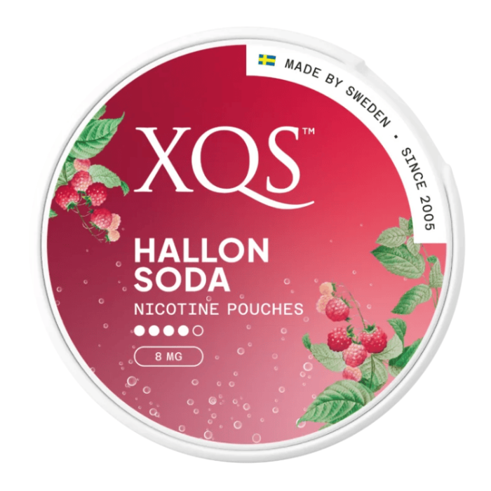 Bild 1, XQS Hallonsoda Strong