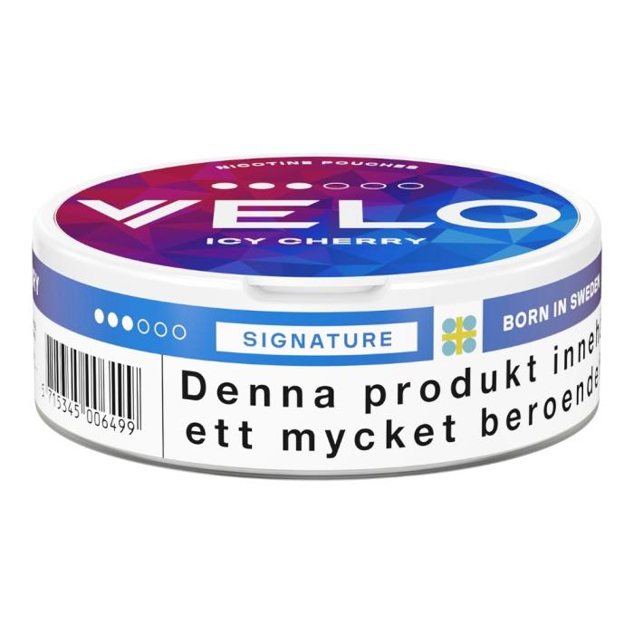 Bild 4, VELO Icy Cherry dosa nikotinportion