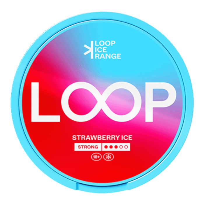 Bild 1, LOOP Loop Strawberry Ice Strong