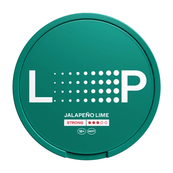 Bild 1, Loop Jalapeño Lime Strong dosa framsida