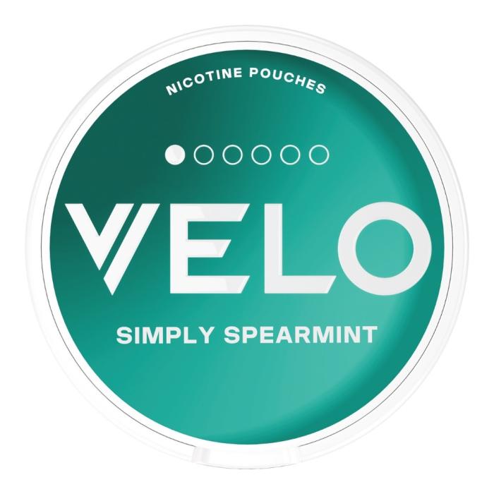 Bild 1, VELO Simply Spearmint mini snus dosa
