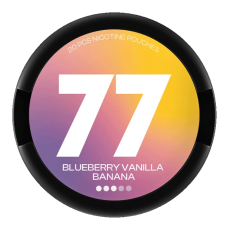77 Snus 77 Blueberry Vanilla Banana