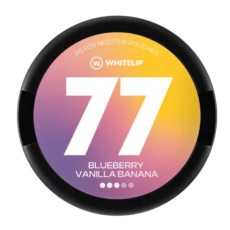 77 77 Blueberry Vanilla Banana All White