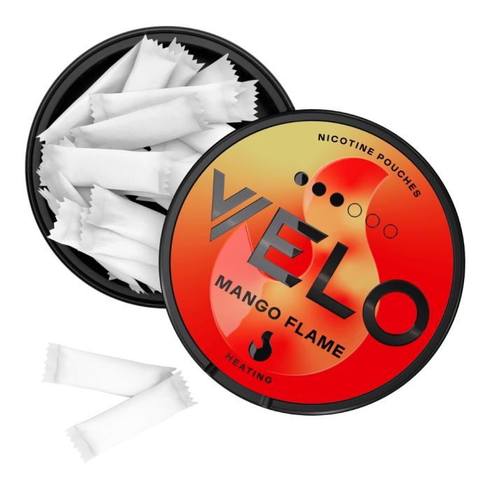 Bild 3, velo mango flame öppen dosa
