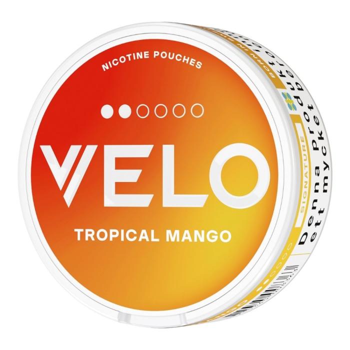Bild 4, VELO Tropical Mango snus 6 mg dosa