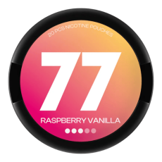 77 77 Raspberry Vanilla Slim Medium All White