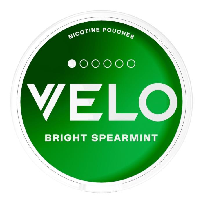 Bild 1, velo bright spearmint mini dosa framsida