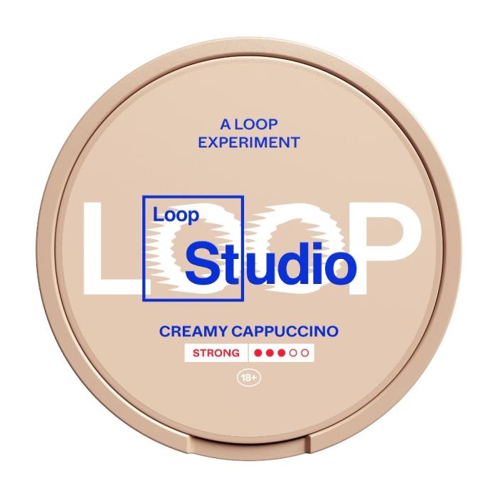 Bild 1, Loop Studio Creamy Cappuccino snus