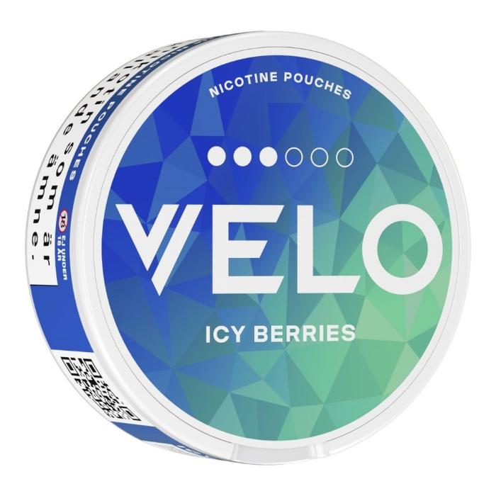 Bild 5, VELO Icy Berries nikotinpåsar dosa