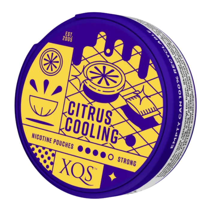 Bild 2, xqs-citrus-cooling-slim-strong-snusdosa