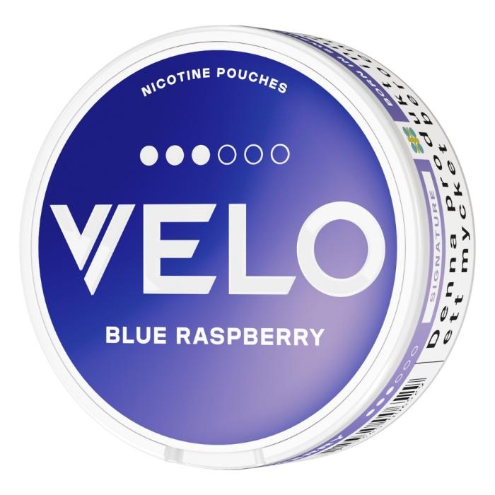 Bild 4, velo blue raspberry dosa sidovy