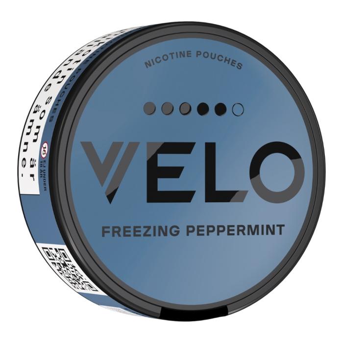 Bild 5, VELO Freezing Peppermint 14 mg snusdosor