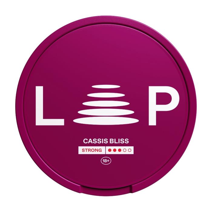Bild 1, Loop Cassis Bliss Strong snus