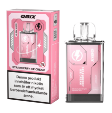  QBIX 14 MG Strawberry Ice Cream