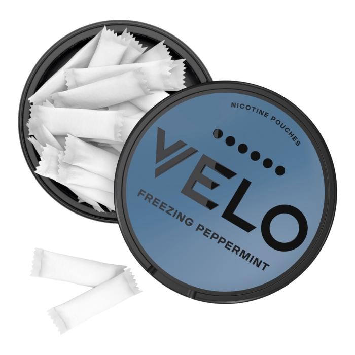 Bild 3, VELO Freezing Peppermint 17 mg dosa öppen