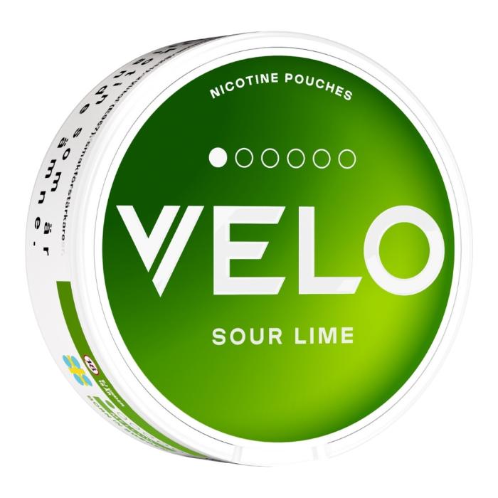 Bild 5, VELO Sour Lime mini snus dosa med syrlig limesmak